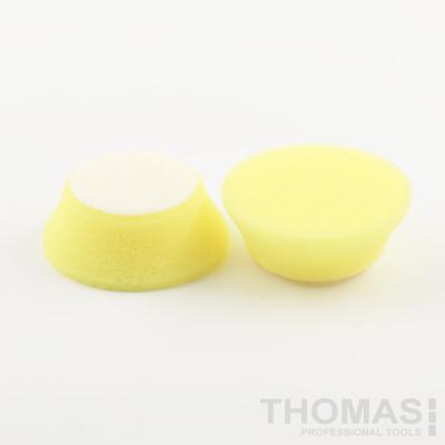 FastGloss MediumCut Premium Polierschwamm gelb Ø 53 mm